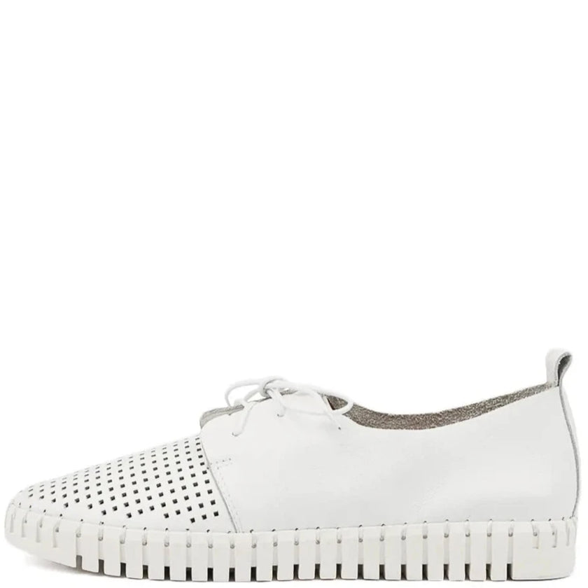 Django & Juliette Huston Sneakers White Leather