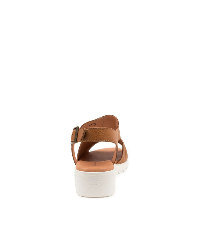 Django & Juliette Madis Dark Tan/ White Sole