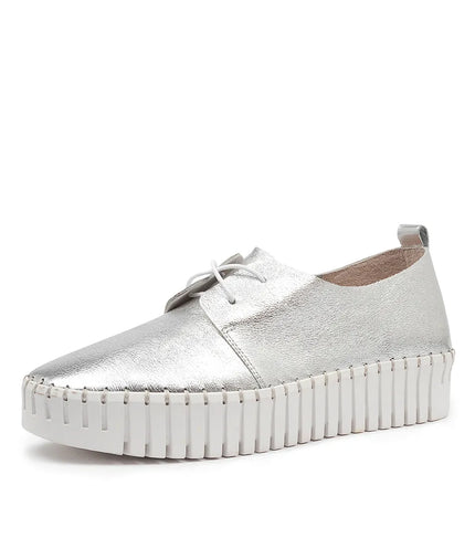 Django & Juliette Brenda Silver Leather