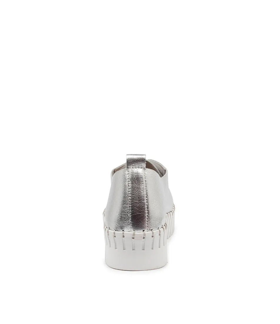 Django & Juliette Brenda Silver Leather