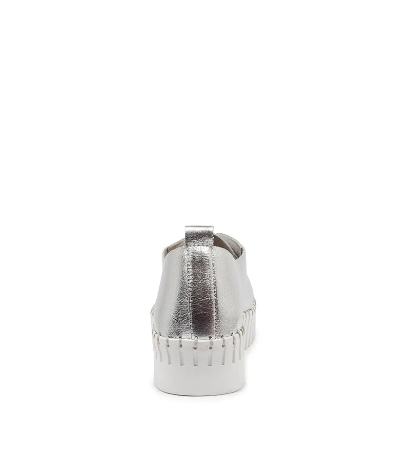 Django & Juliette Brenda Silver Leather