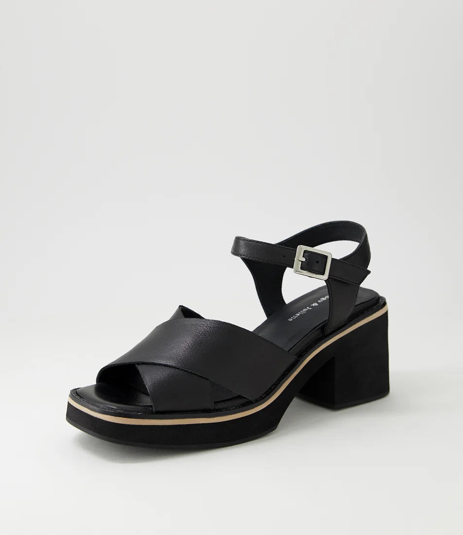 Django & Juliette Jemi Black Leather
