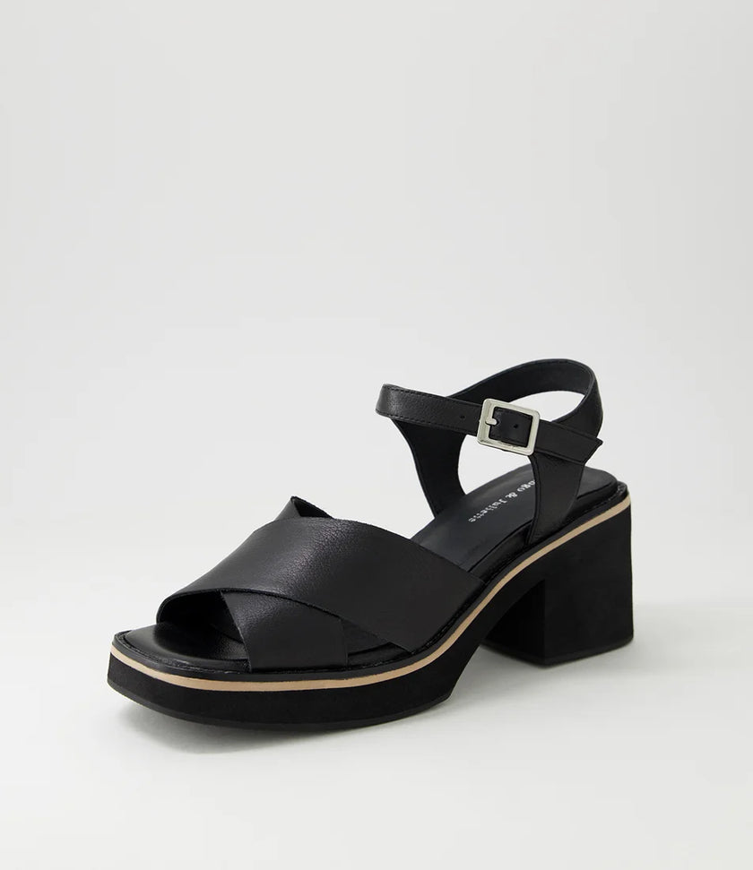 Django & Juliette Jemi Black Leather