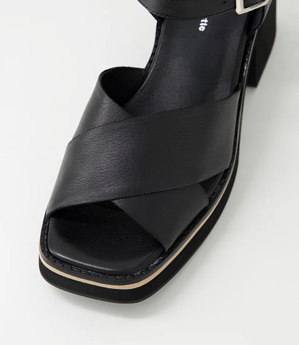 Django & Juliette Jemi Black Leather