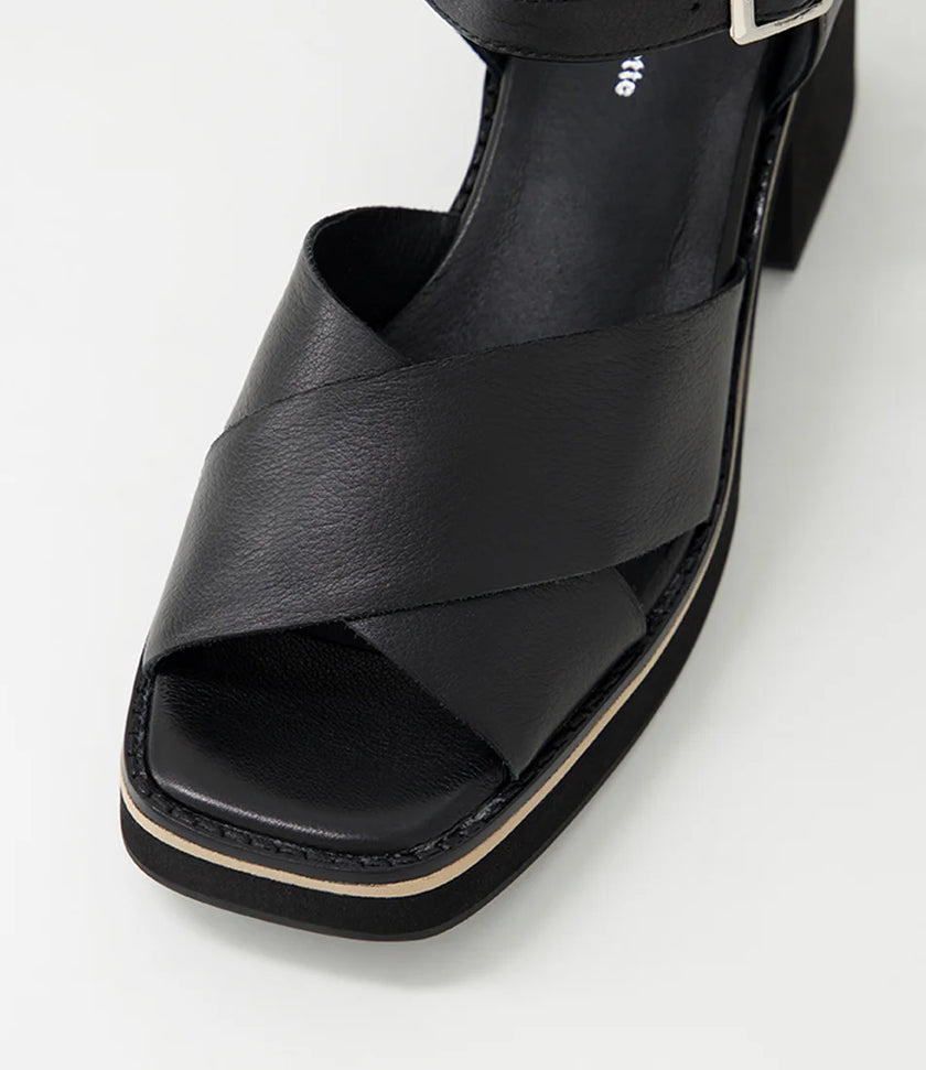 Django & Juliette Jemi Black Leather