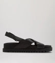 Django & Juliette Ubari Sandals Black Leather