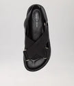 Django & Juliette Ubari Sandals Black Leather