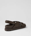Django & Juliette Ubari Sandals Chocolate Leather