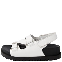 Load image into Gallery viewer, Django &amp; Juliette Urad White Leather Black Sole
