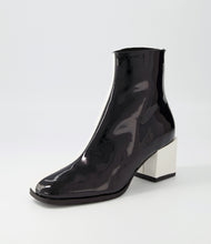 Load image into Gallery viewer, Django &amp; Juliette Waroni Black/Ivory Patent
