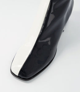 Django & Juliette Waroni Black/Ivory Patent