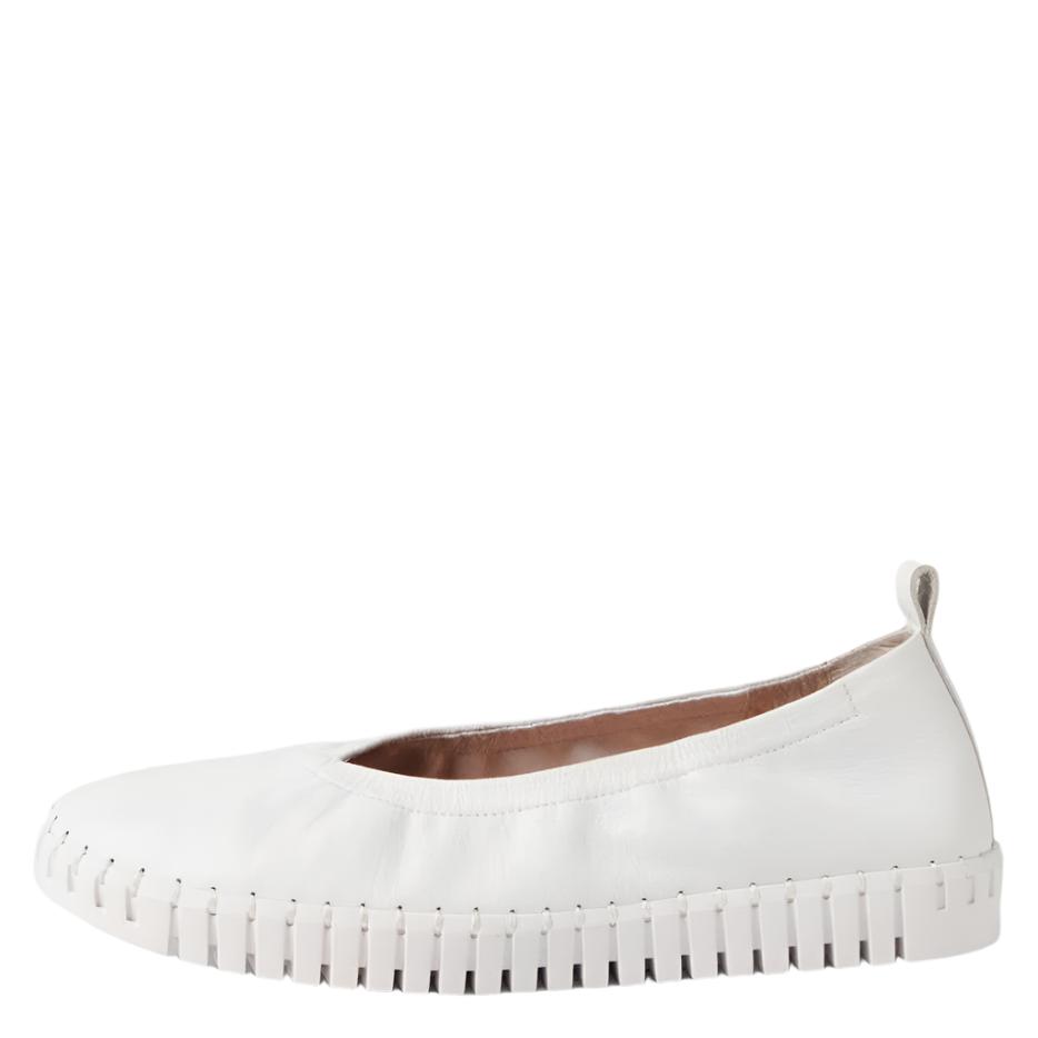 Django & Juliette Heaton White Leather
