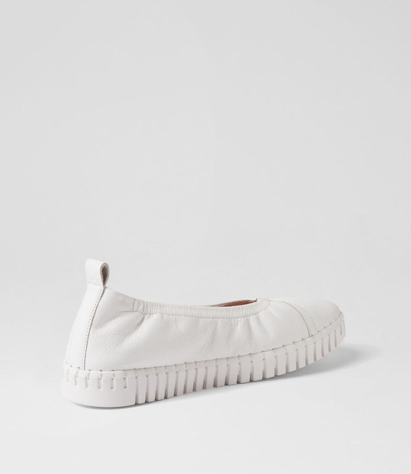 Django & Juliette Heaton White Leather