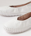 Django & Juliette Heaton White Leather