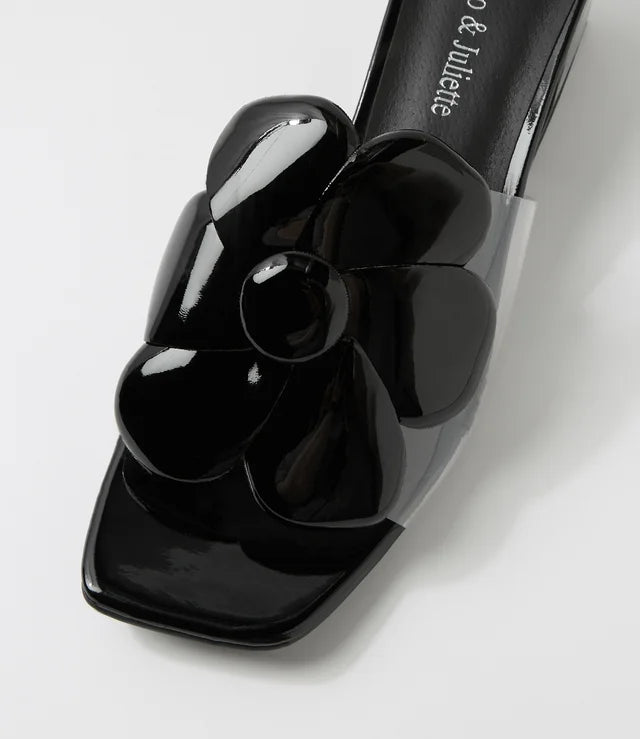 Django & Juliette Sheray Black Patent Leather