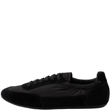 Load image into Gallery viewer, Django &amp; Juliette Brinkle Sneakers Black Suede Fabric
