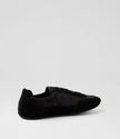 Django & Juliette Brinkle Sneakers Black Suede Fabric