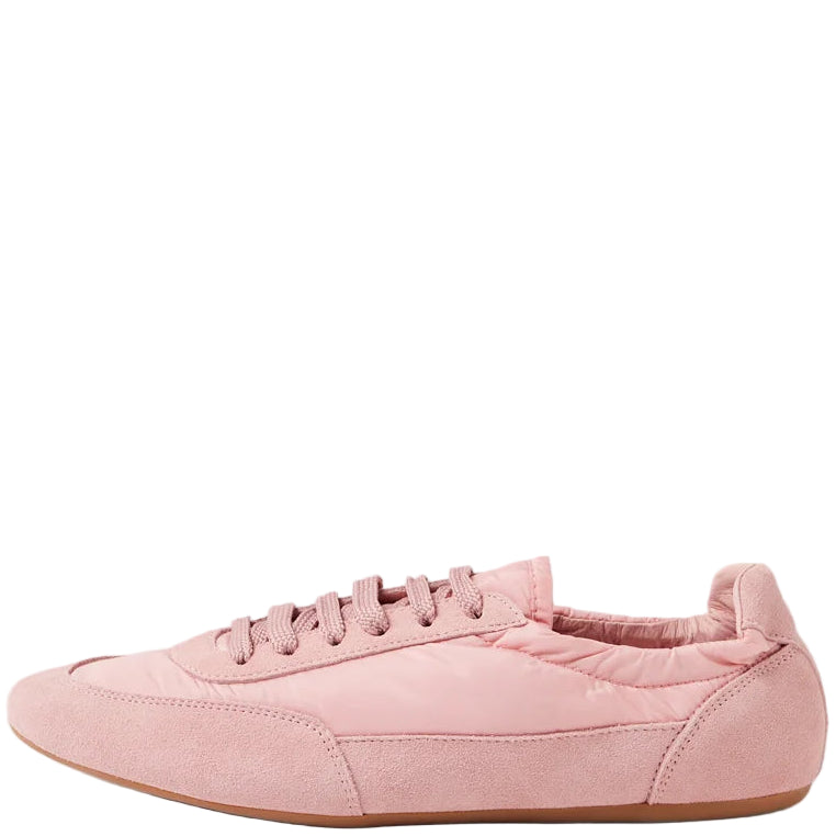 Django & Juliette Brinkle Sneakers Pink Suede Fabric