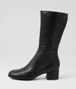Django & Juliette Bijous Black Leather Boots