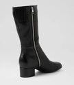 Django & Juliette Bijous Black Leather Boots