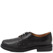 Django & Juliette Blora Studded Lace Up Black Leather