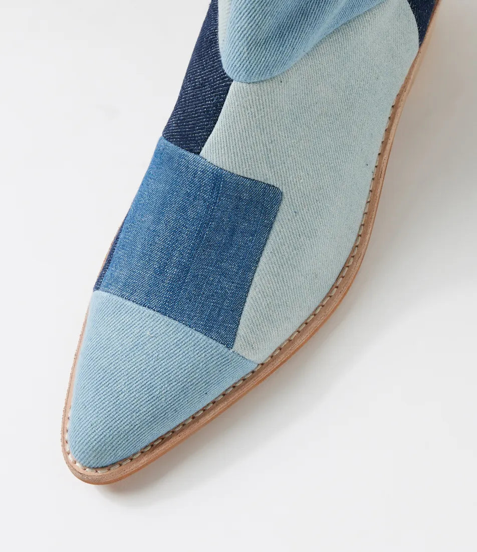 Django & Juliette Devales Denim Multi Boots