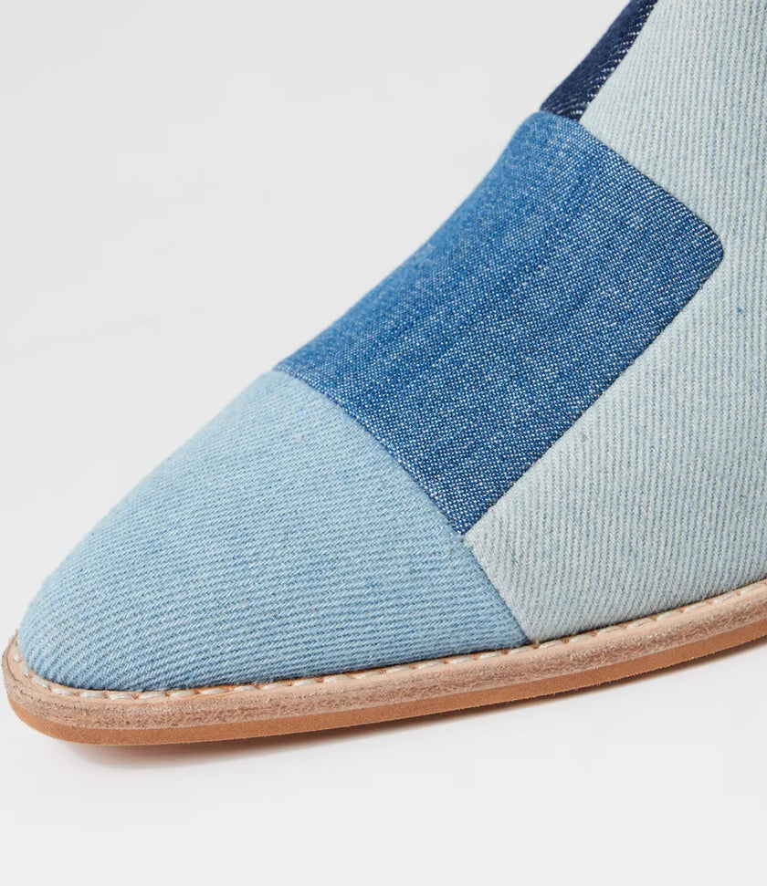 Django & Juliette Devales Denim Multi Boots