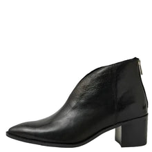 Load image into Gallery viewer, Django &amp; Juliette Fernada Ankle Boots Black/ Black Polish Leather
