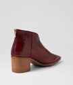 Django & Juliette Fernada Ankle Boots Pinot Polish Leather