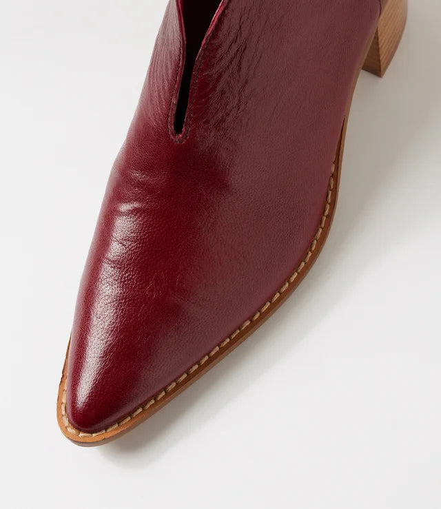 Django & Juliette Fernada Ankle Boots Pinot Polish Leather