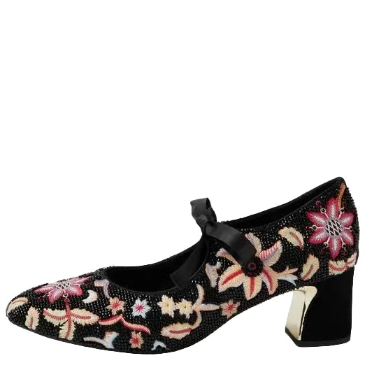 Django & Juliette Jianne Black Multi Heels