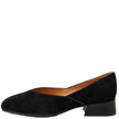 Django & Juliette Shanices Ballet Flats Black Suede Leather