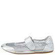 Django & Juliette Brya Ballet Sneakers Silver Leather/ Mesh
