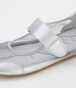 Django & Juliette Brya Ballet Sneakers Silver Leather/ Mesh