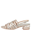 Django & Juliette Tannaz Metallic Multi Leather Sandals