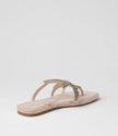 Django & Juliette Zorica Beaded Sandals Pastel Multi