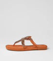 Django & Juliette Zorica Beaded Sandals Bright Multi