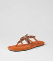 Django & Juliette Zorica Beaded Sandals Bright Multi