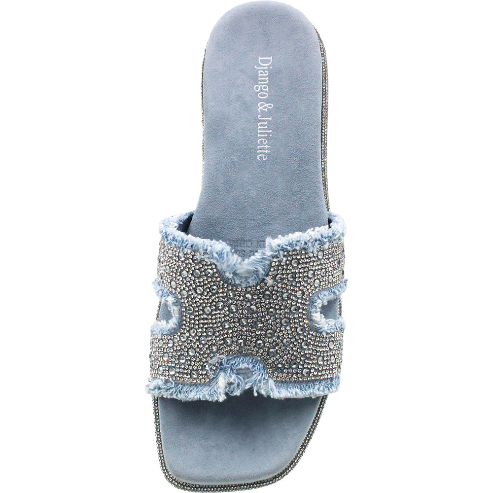 Django & Juliette Yieras Light Denim Silver