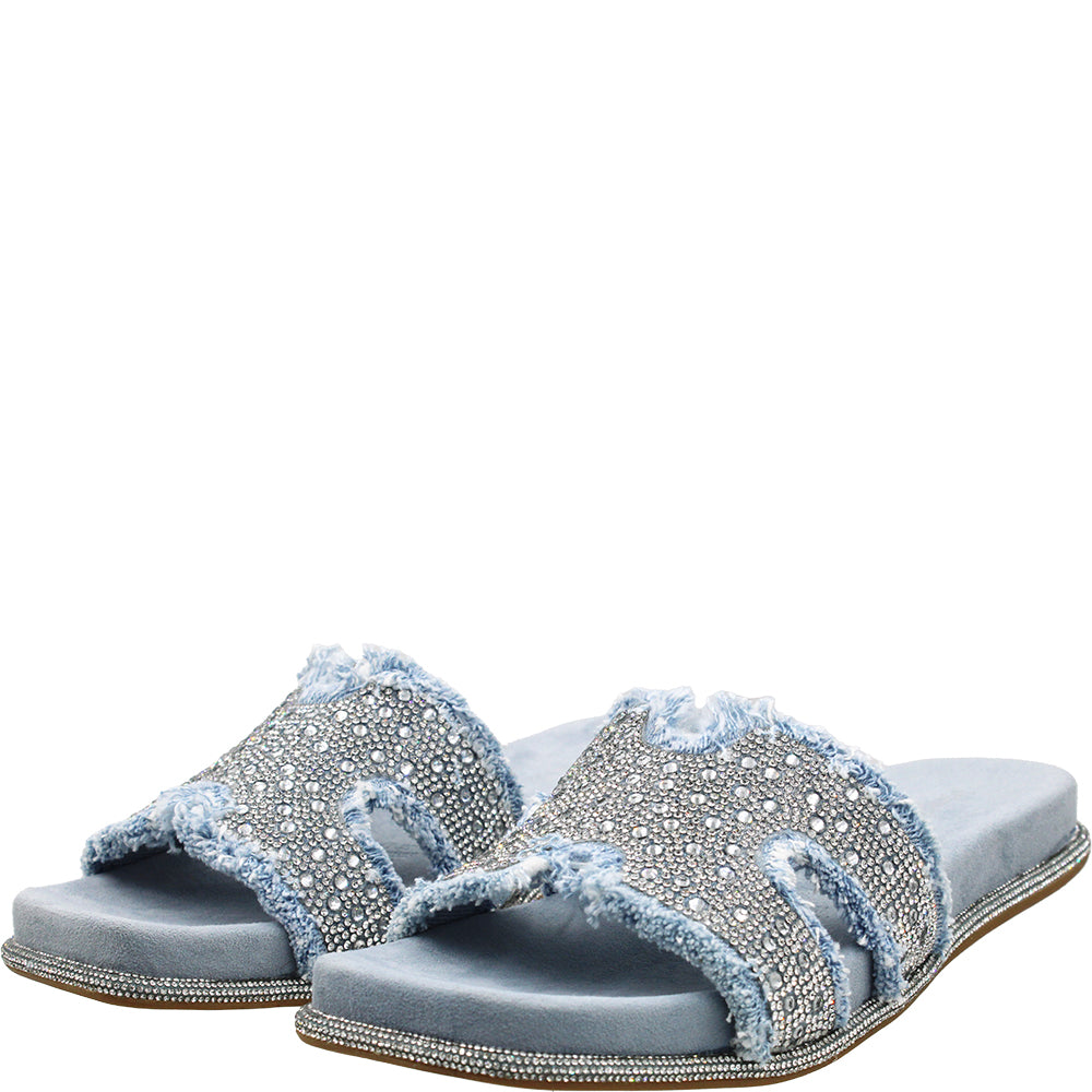 Django & Juliette Yieras Light Denim Silver