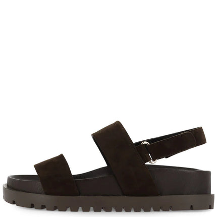 Django & Juliette Unaid Choc/ Choc Sole Suede