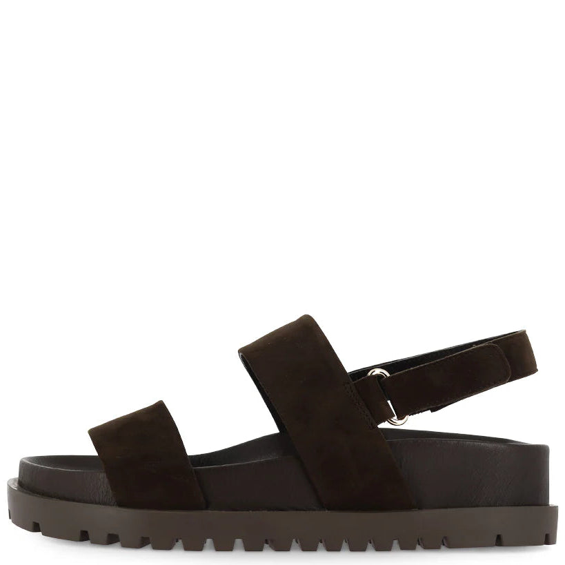 Django & Juliette Unaid Choc/ Choc Sole Suede