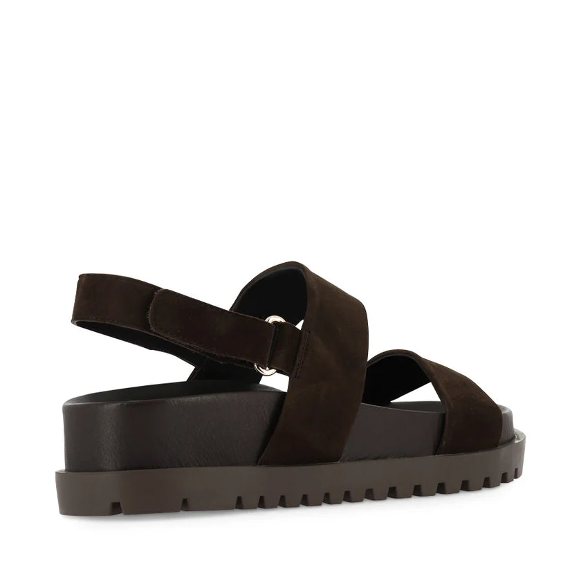 Django & Juliette Unaid Choc/ Choc Sole Suede