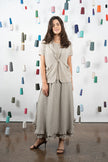 M. A. Dainty Lewis Short Sleeve Jacket Hessian