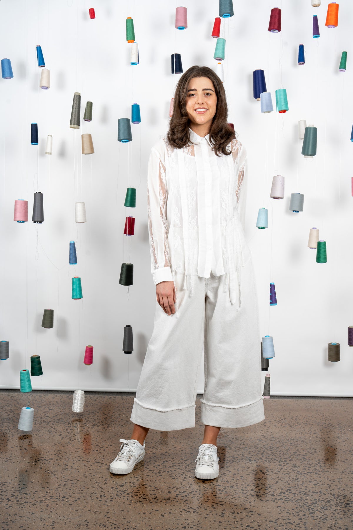 M. A. Dainty Spanner Shirt White