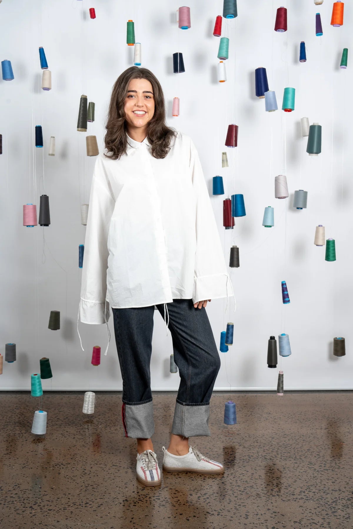 M. A. Dainty Mount Shirt White