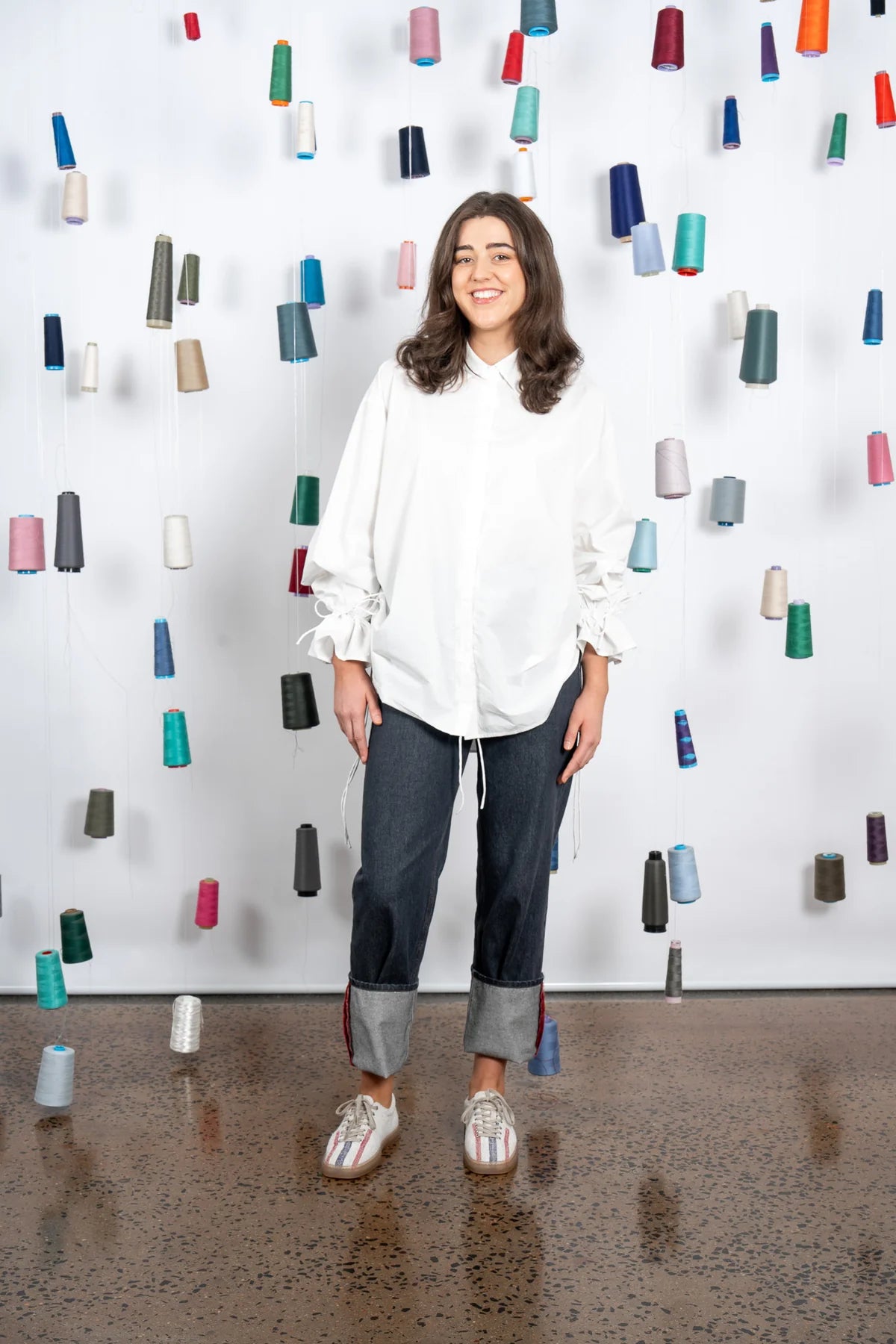 M. A. Dainty Mount Shirt White