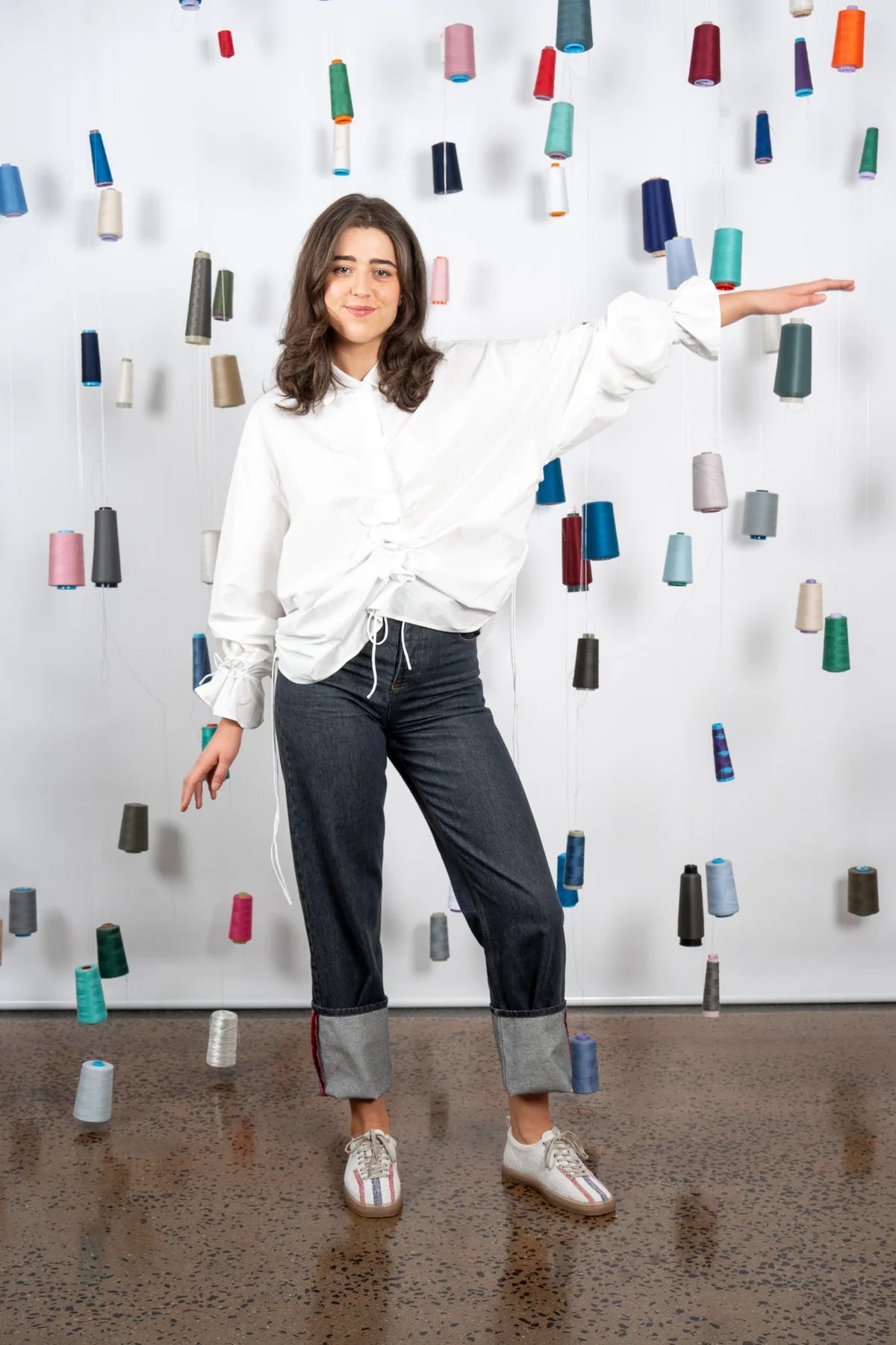 M. A. Dainty Mount Shirt White