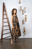 M. A. Dainty Warhol Dress Blue Floral