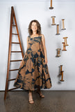 M. A. Dainty Warhol Dress Blue Floral